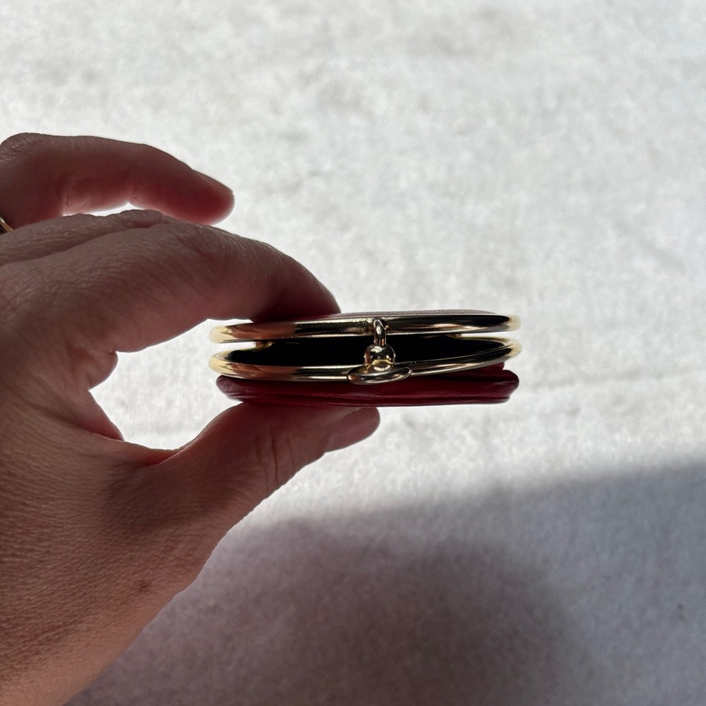 Dior Red and Gold Women's Jewelry Storage bag Vintage EUC - Picture 13 of 16
